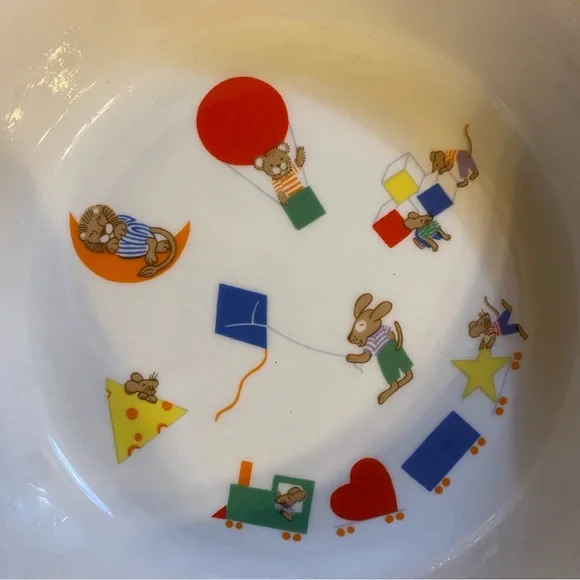 Vintage Lenox Teachers Pet Childs Mug and Plate Set Alphabet Numbers Animals - Picture 2 of 8